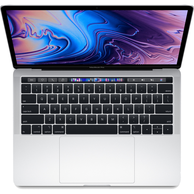 Portatīvais dators Portatīvais dators Apple MacBook Pro 13.3" Retina with Touch Bar QC i5 2.3GHz/8GB/512GB Intel Iris Plus 655 Silver INT