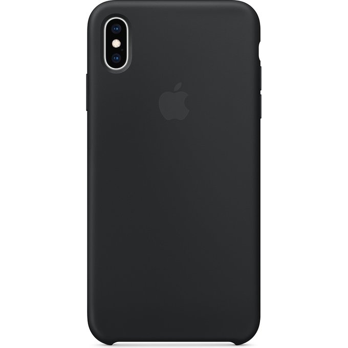 Apple iPhone XS Max Silicone Case - Black