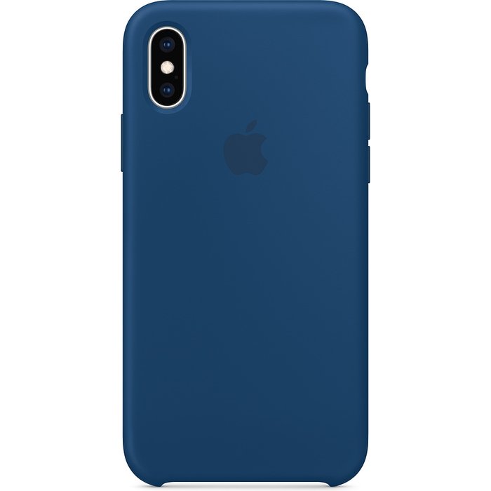 Apple iPhone XS Silicone Case - Blue Horizon