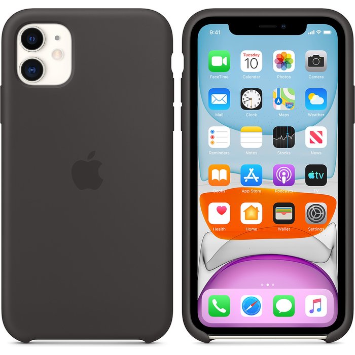 Apple iPhone 11 Silicone Case - Black