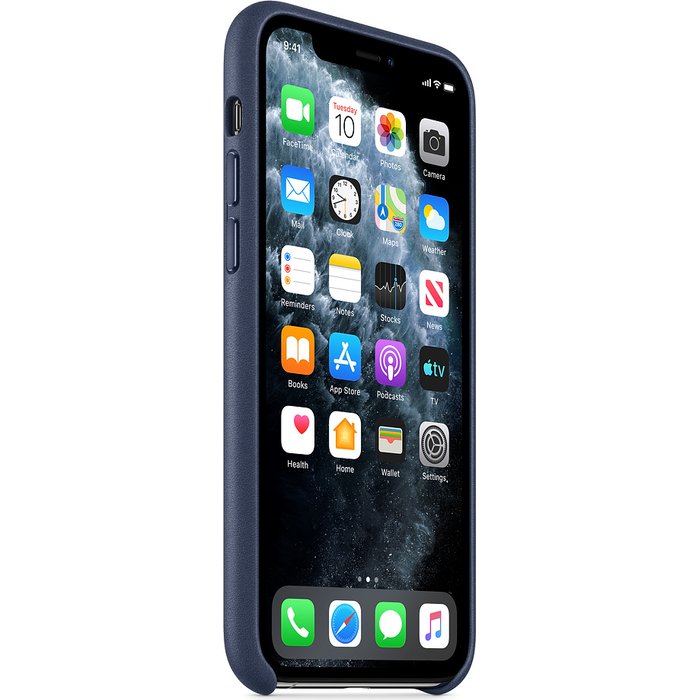 Apple iPhone 11 Pro Leather Case - Midnight Blue