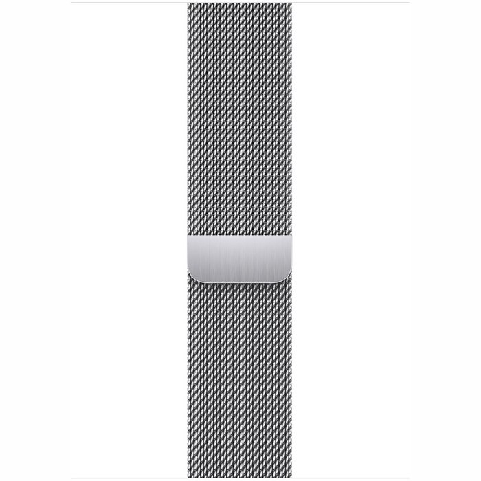 Apple Watch Series 8 GPS + Cellular 45mm Silver Stainless Steel Case with Silver Milanese Loop