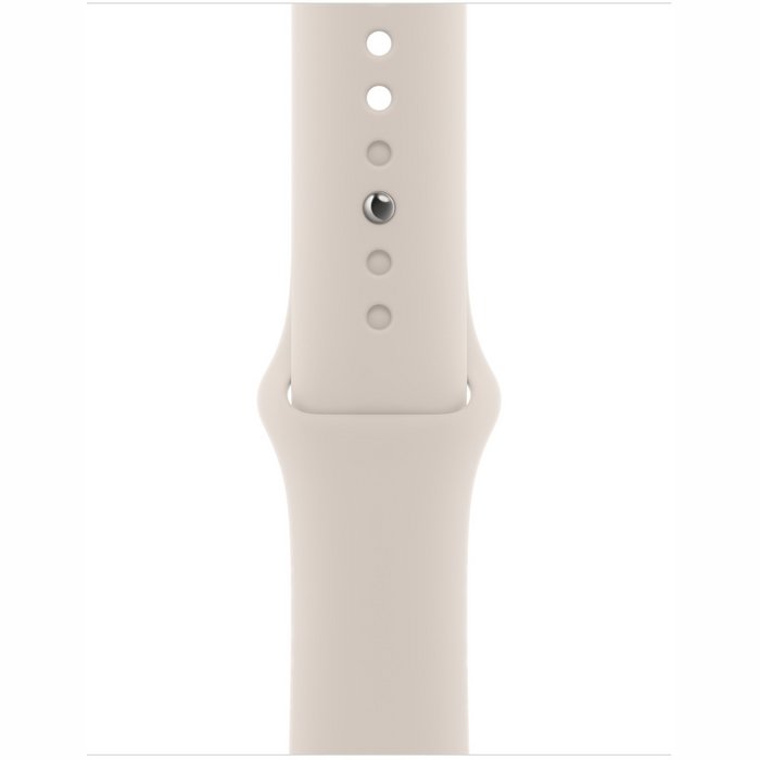 Viedpulkstenis Apple Watch Series 8 GPS 41mm Starlight Aluminium Case with Starlight Sport Band
