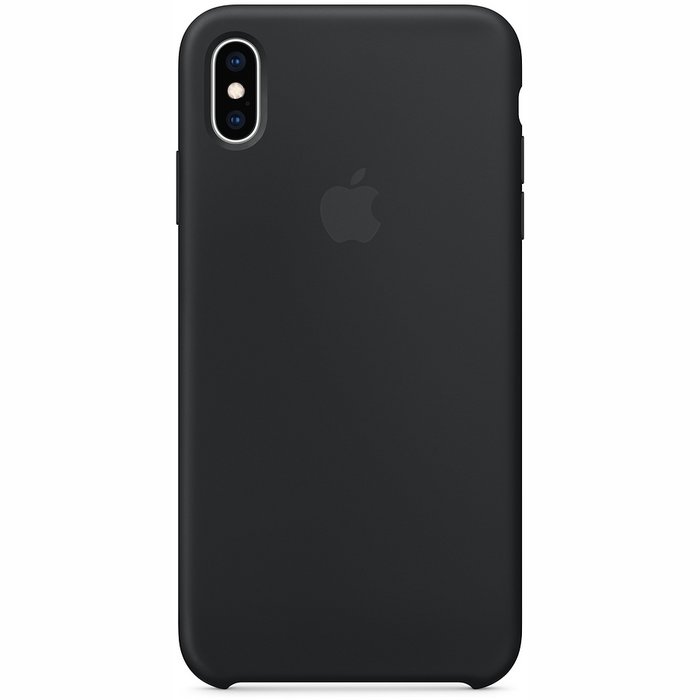 Apple iPhone XS Max Silicone Case - Black [Jauns - nav oriģinālais iepakojums]