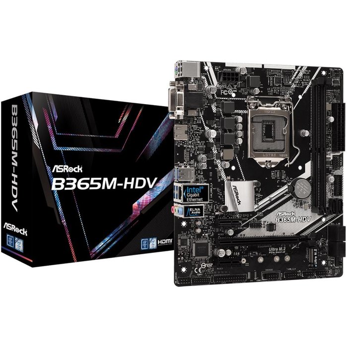 Mātesplates Asrock B365M HDV