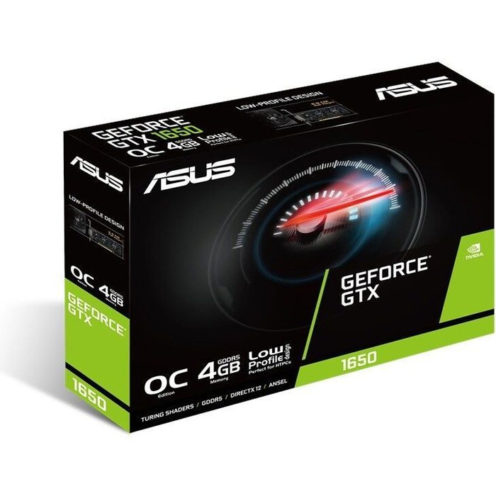 Asus NVIDIA GeForce GTX 1650 4GB GTX1650-O4G-LP-BRK