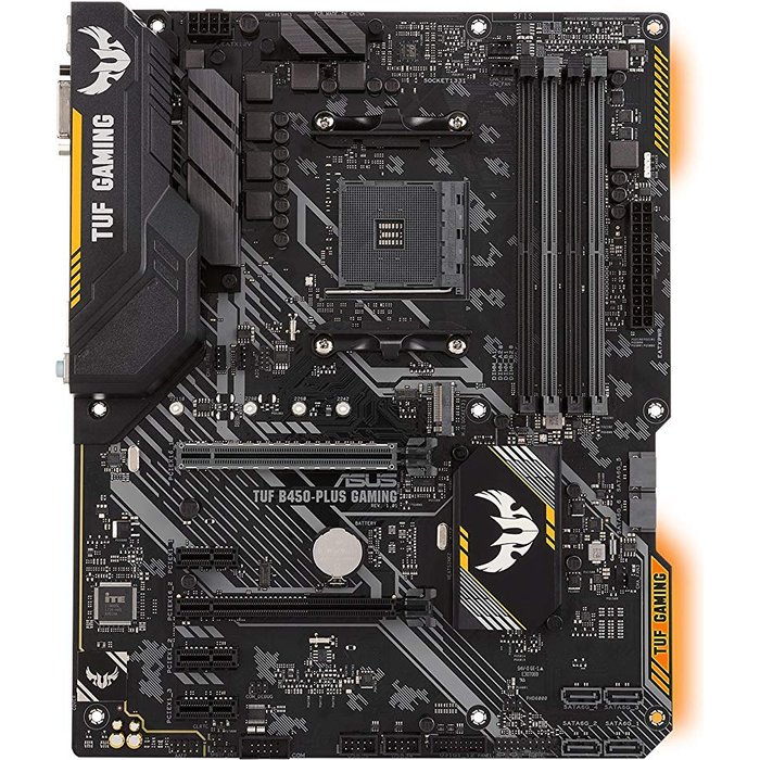 Mātesplates Asus TUF B450-PLUS GAMING