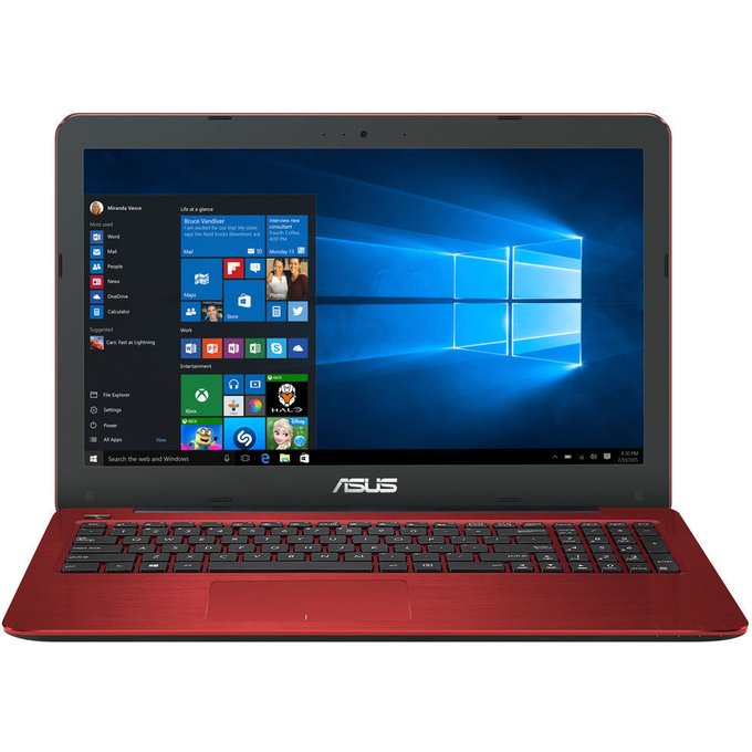 Portatīvie datori Asus VivoBook X556UQ Red, 15.6"
