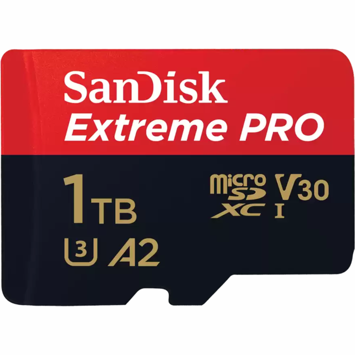 SanDisk Extreme PRO microSDXC + SD Adapter 1TB