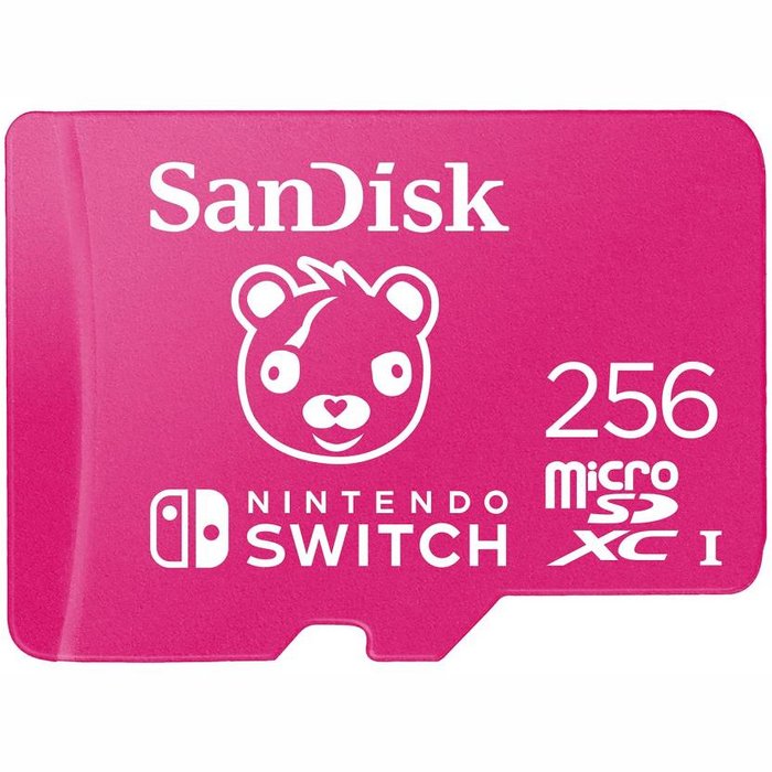 SanDisk Nintendo Switch Fortnite Edition MicroSD 256GB