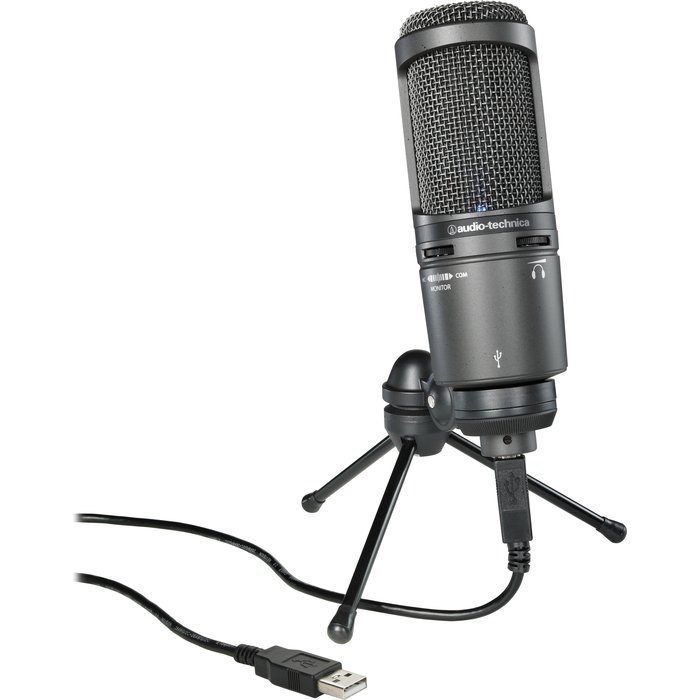 Микрофон Audio Technica Turntable AT2020USB Black
