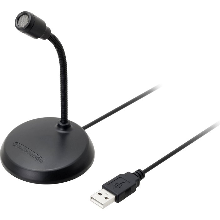Микрофон Audio Technica USB Gaming Desktop Black