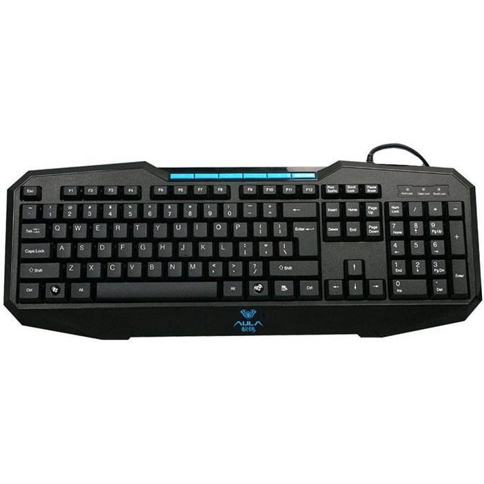 Klaviatūra Klaviatūra Aula Adjudication Expert Gaming Keyboard EN/RU