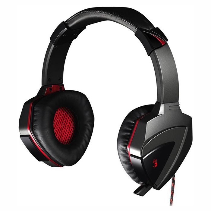Austiņas A4Tech Bloody G501 Black/Red