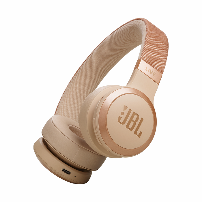 Austiņas JBL Live 670NC Sandstone