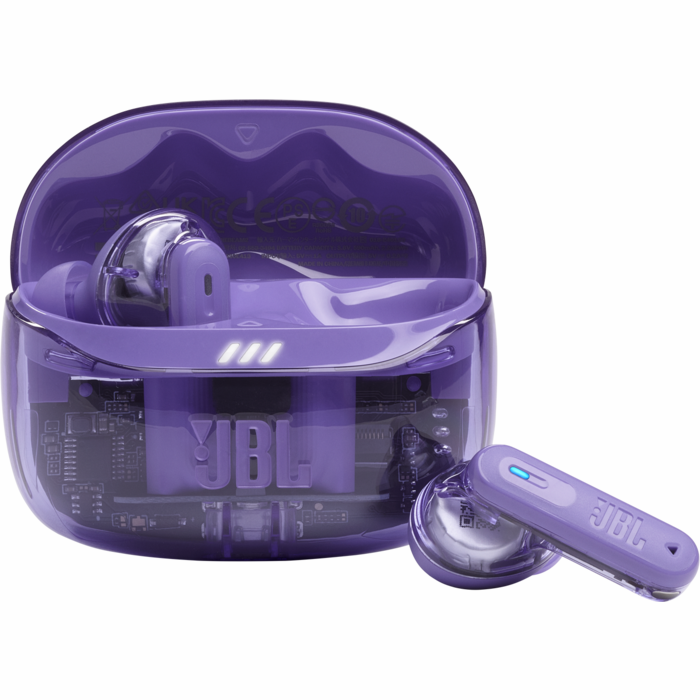 Austiņas JBL Tune Beam 2 Ghost Purple