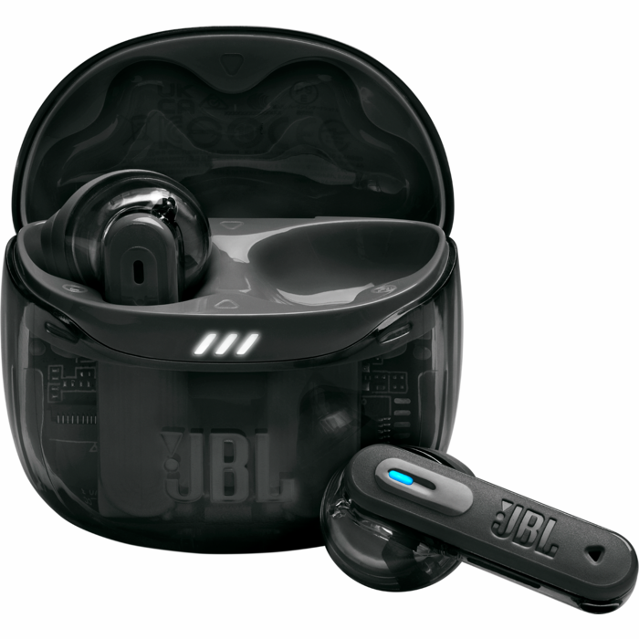 Austiņas JBL Tune Flex 2 Ghost Black