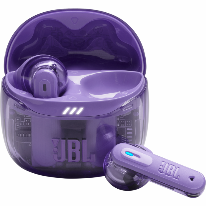 Austiņas JBL Tune Flex 2 Ghost Purple