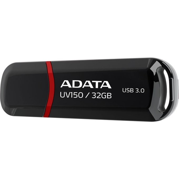 USB zibatmiņa Adata Dashdrive UV150 32GB Black USB3.0