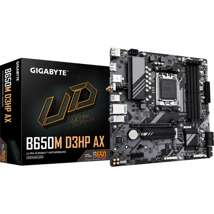 Mātesplate Gigabyte B650M D3HP AX (rev. 1.0)