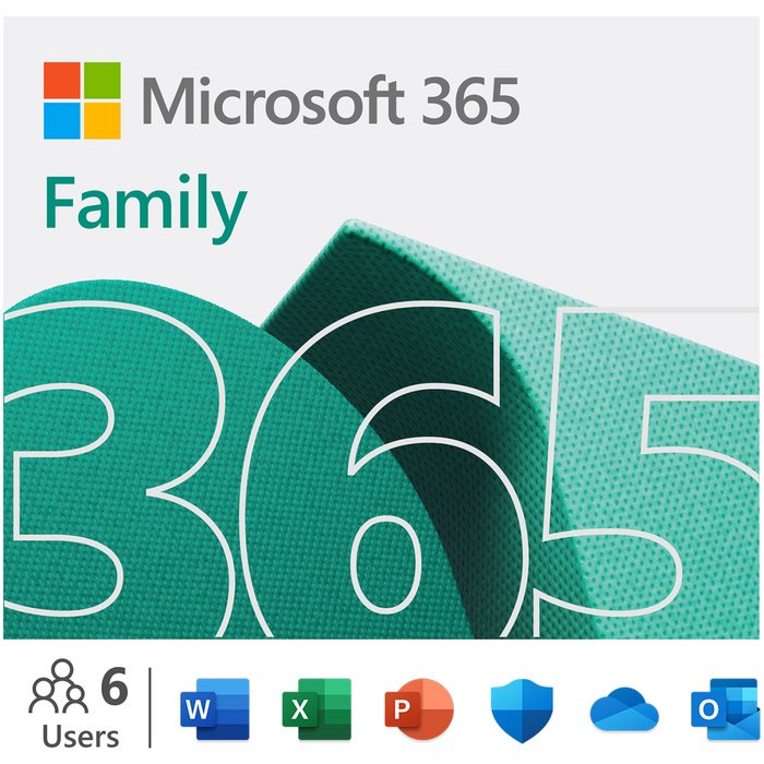 Microsoft 365 Family ENG 12-Month Subscription 1 to 6 people