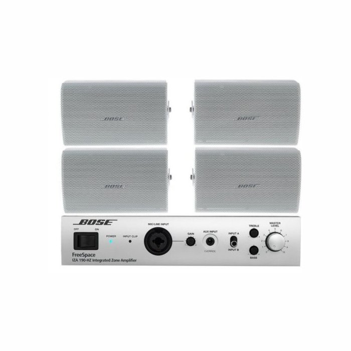 Pastiprinātājs Bose AudioPack Pro S4 komplekts White