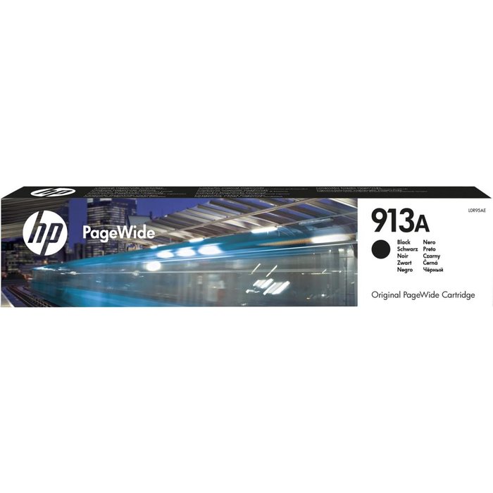 Printeru izejmateriāli HP 913A Black Original PageWide Cartridge