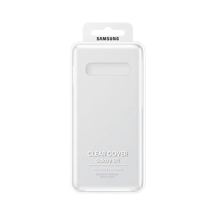 Telefona vāciņi un maciņi Samsung Galaxy S10 Clear Cover