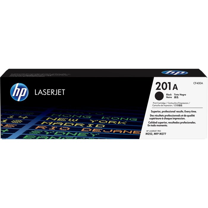 Printeru izejmateriāli HP 201A Black Original LaserJet Toner Cartridge CF400A