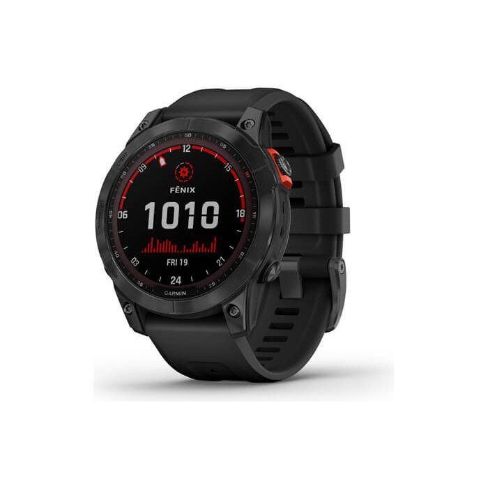 Garmin Fenix 7 Solar Slate Gray with Black Band