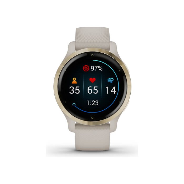 Viedpulkstenis Garmin Venu 2S Tundra/Champagne