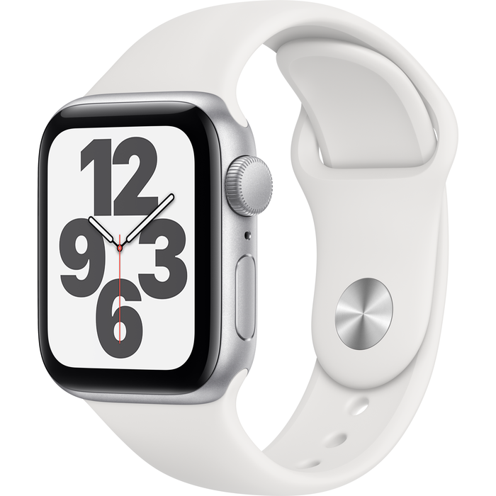 white case apple watch