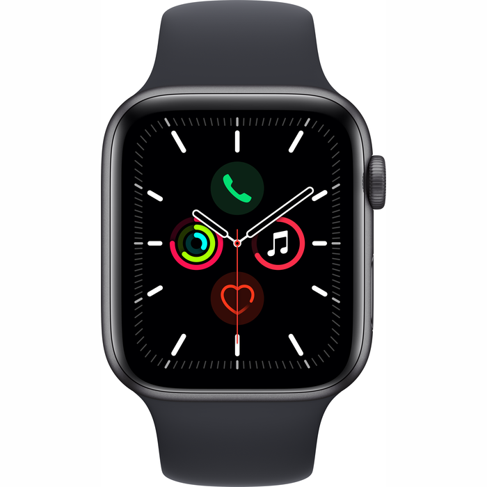 Apple Watch SE GPS + Cellular 44mm Space Grey Aluminium Case with Midnight Sport Band