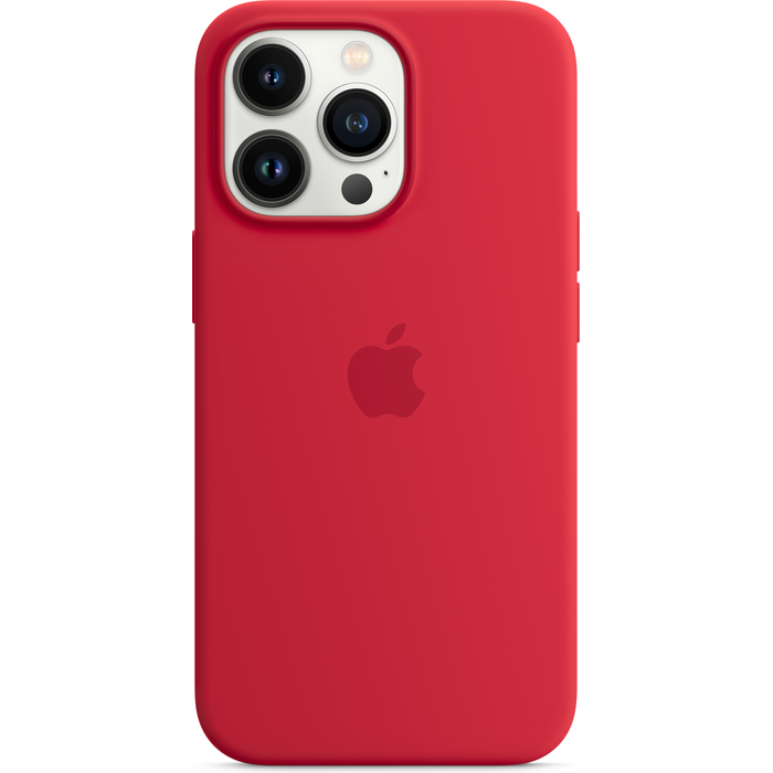 Apple iPhone 13 Pro Silicone Case with MagSafe Red