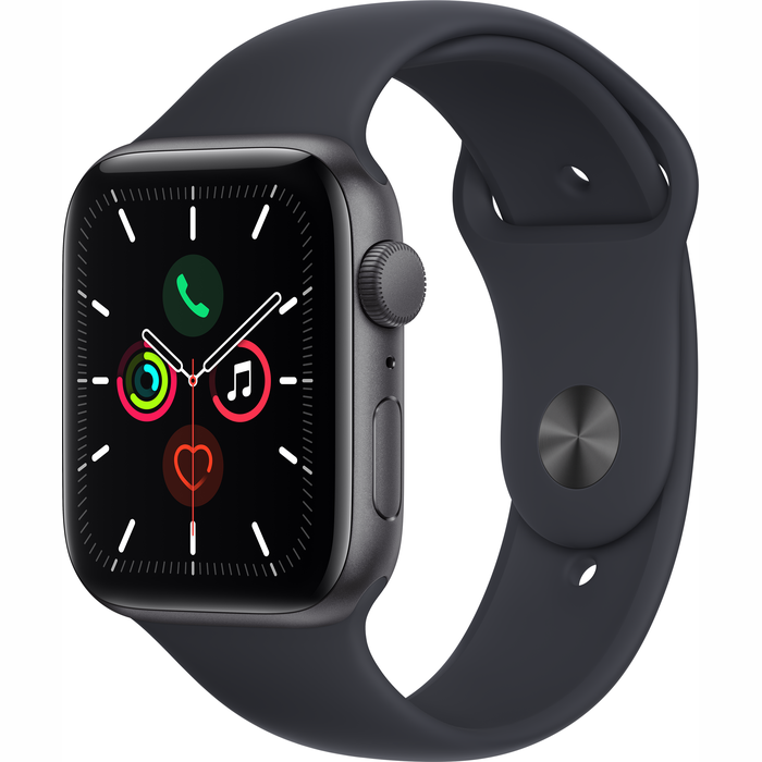 Apple Watch SE GPS + Cellular 44mm Space Grey Aluminium Case with Midnight Sport Band