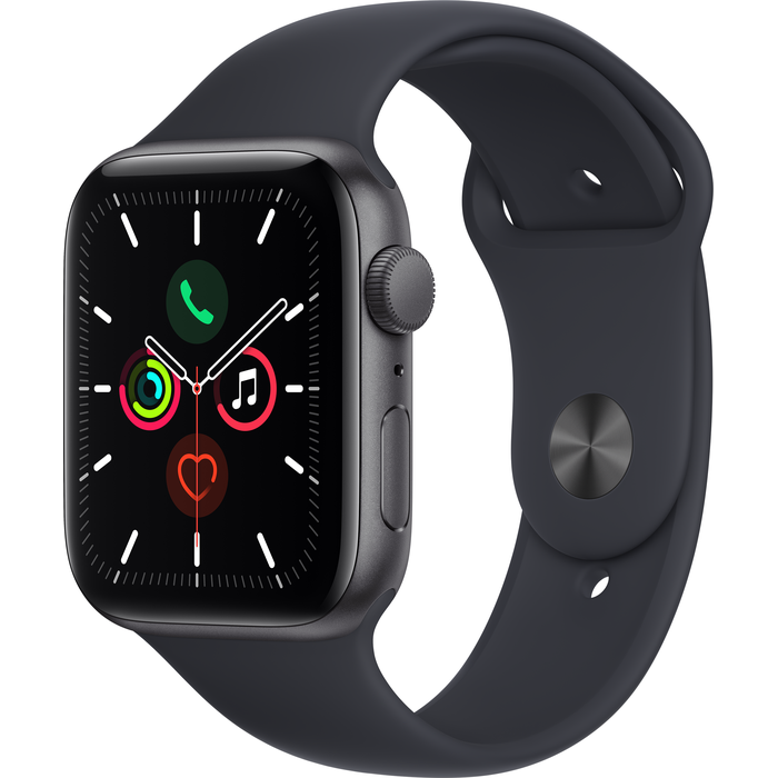 Apple Watch SE GPS 44mm Space Grey Aluminium Case with Midnight Sport Band