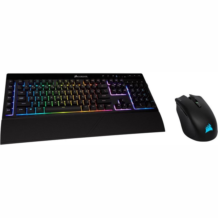 Klaviatūra Corsair K57 RGB Wireless + Harpoon RGB ENG