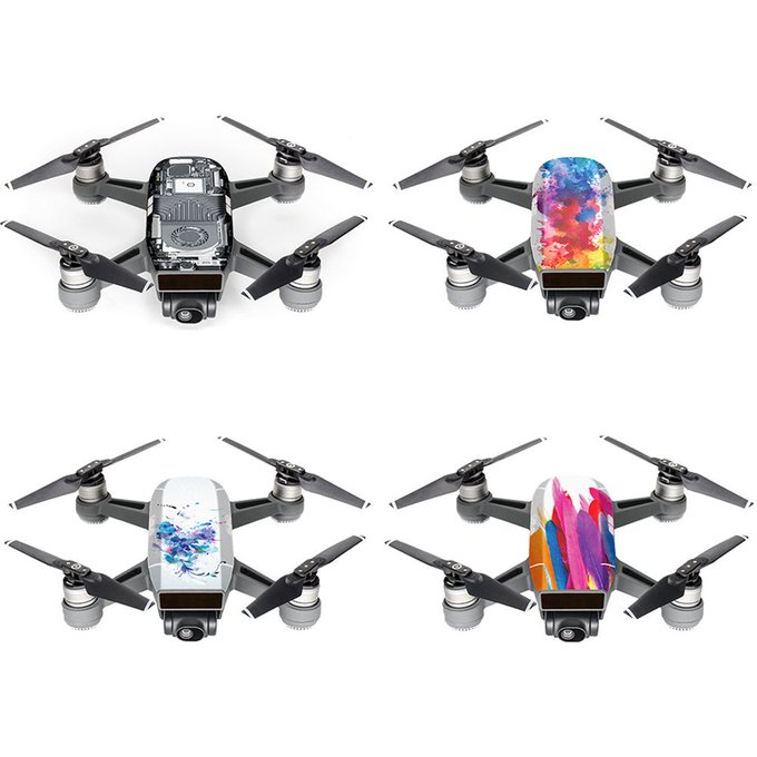 Dronu aksesuāri DJI Skins for Spark (D4/D7/D8/TR)