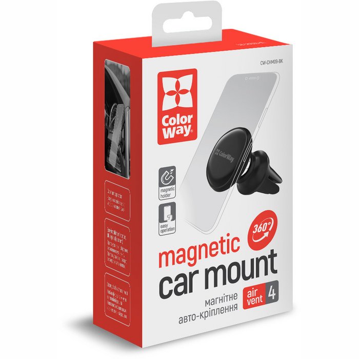 ColorWay CW-CHM09-BK Magnetic 360