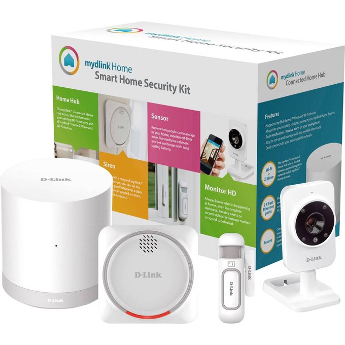 Durvju zvani D-Link Smart Home Security Kit [Mazlietots]