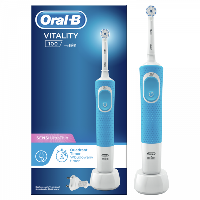 Braun Oral-B Vitality Sensitive UltraThin D 100.413.1 Blue
