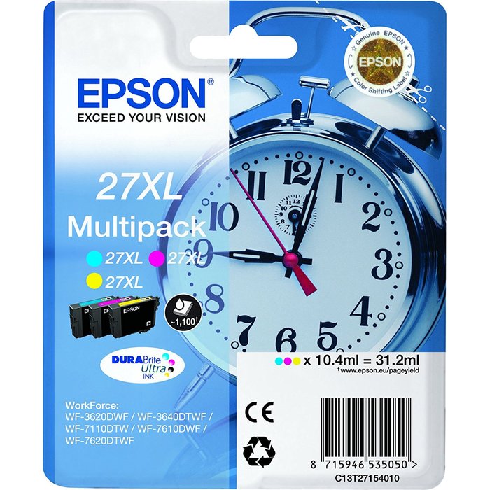 Printeru izejmateriāli Epson Multipack T2715 C13T27154012