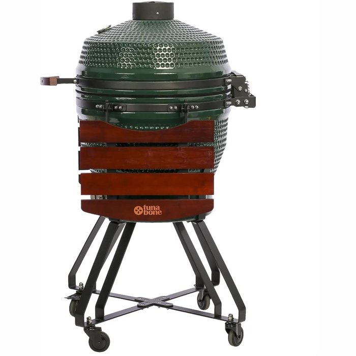 Dārza grils TunaBone Kamado Pro 22" M Green