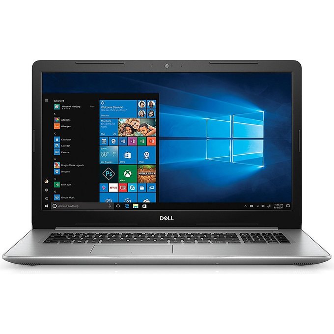 Portatīvie datori Dell Inspiron 17 5770 Silver, 17.3"