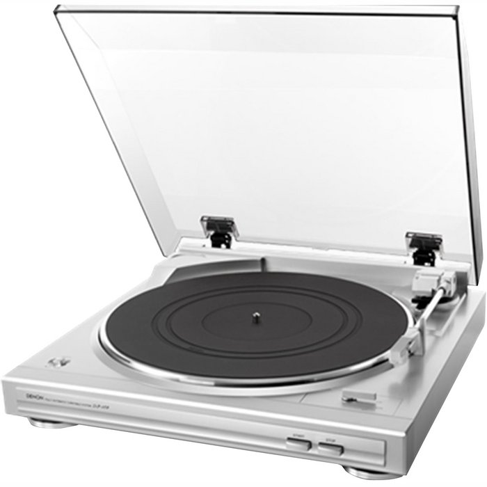 Vinila plašu atskaņotājs Denon DP-29F Silver