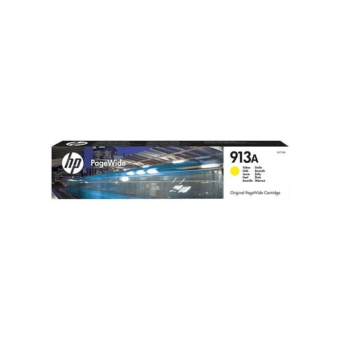 Printeru izejmateriāli HP 913A Yellow Original PageWide Cartridge