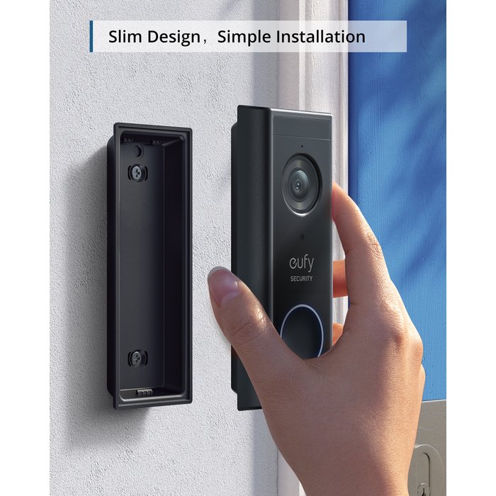 Eufy Video Doorbell 1080p Black E8220311