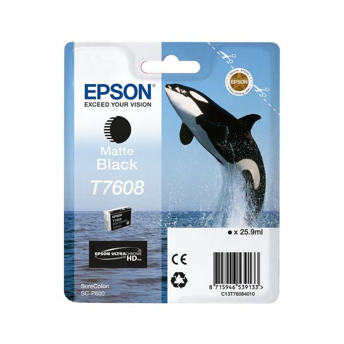 Epson T7608 Matte Black 25.9 ml