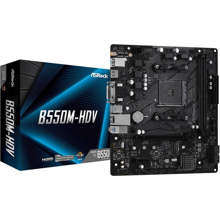 Mātesplate Asrock B550M-HDV