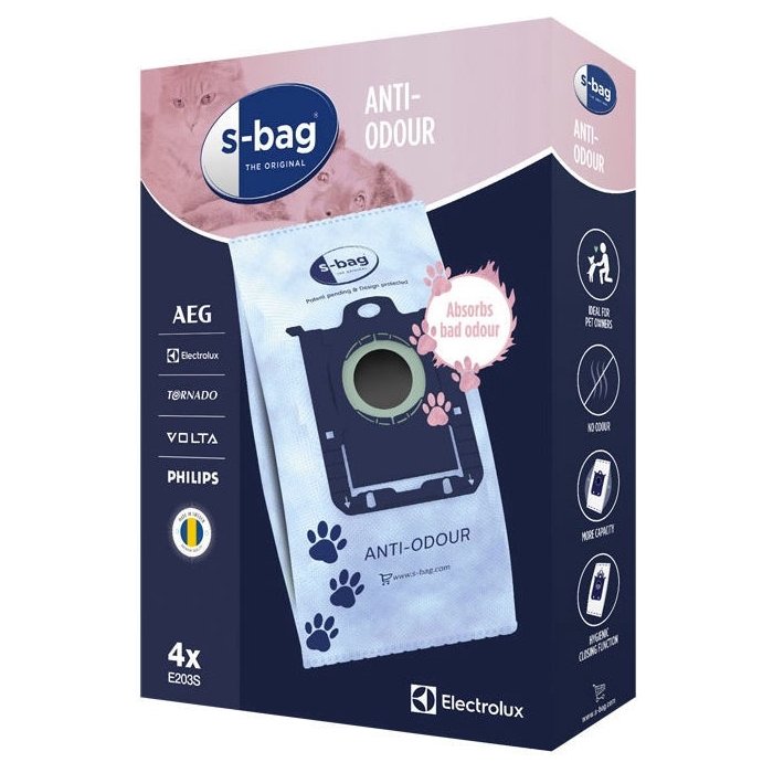 Electrolux S-Bag anti odour E203S